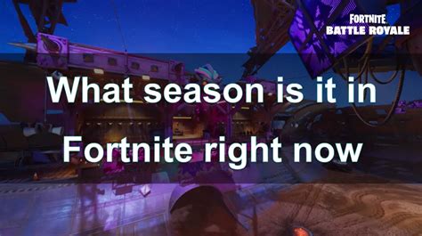 The start and end dates for all Fortnite seasons